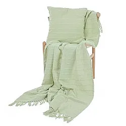 Kissenbezug - Nalani cotton cushion cover (hellgrün)