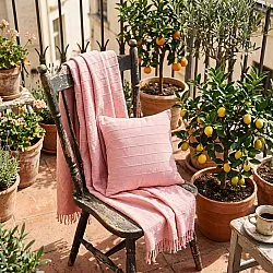 Kissenbezug - Nalani cotton cushion cover (rosa)