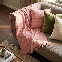 Kissenbezug - Nalani cotton cushion cover (rosa)