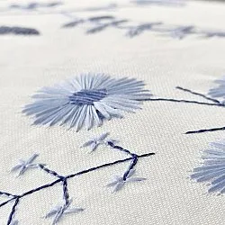 Kissenbezug - Stavanger Embroidered Cushion Cover (mehrfarbig)