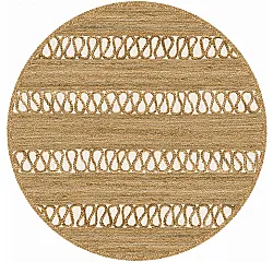 Rund Teppich - Levie (beige)