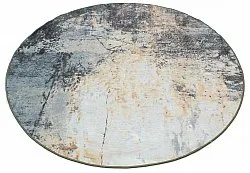 Rund Teppich - Melazzo (grau/bunt)