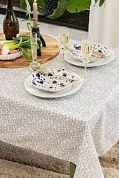 Baumwolltischdecke Lilja (blau)