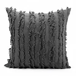 Kissenbezug - Boho Linen 45 x 45 cm (grau)