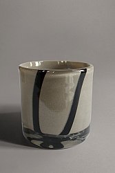 Kerzenhalter S - Zuri (grau/schwarz)
