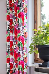 Vorhänge - Baumwollvorhang Magic (rosa)