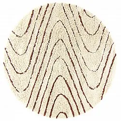 Runde Teppiche - Mali (offwhite)