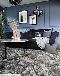 Hochflorteppiche - Janjira (silber)