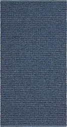 Kunststoffteppiche - Der Horred-Teppich Marion Mix (blau)