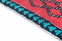 Marokkanische Berber Teppich Boucherouite 370 x 170 cm