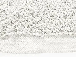 Runde Teppiche - Alexa Natural Cotton Shaggy (offwhite)