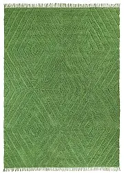 Hochflorteppiche - Amberley Natural Cotton Shaggy (grün)