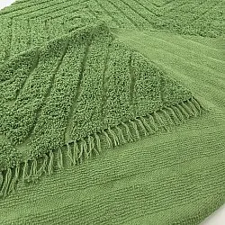 Hochflorteppiche - Amberley Natural Cotton Shaggy (grün)