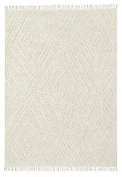 Hochflorteppiche - Amberley Natural Cotton Shaggy (cremefarben)