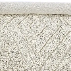 Hochflorteppiche - Amberley Natural Cotton Shaggy (cremefarben)