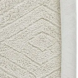 Hochflorteppiche - Amberley Natural Cotton Shaggy (cremefarben)