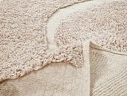 Hochflorteppiche - Bonnie Natural Cotton Shaggy (beige)