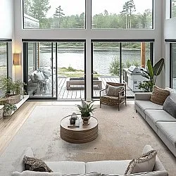 Wilton-Teppich - Bornos (grau/beige)