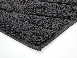 Hochflorteppiche - Brynn Natural Cotton Shaggy (schwarz)
