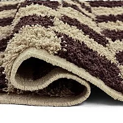 Hochflorteppiche - Elsey Natural Cotton Shaggy (beige/braun)