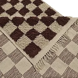 Hochflorteppiche - Elsey Natural Cotton Shaggy (beige/braun)