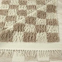 Hochflorteppiche - Elsey Natural Cotton Shaggy (creme/sand)