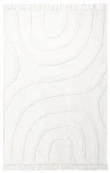 Hochflorteppiche - Emilia Natural Cotton Shaggy (offwhite)