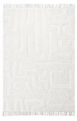 Hochflorteppiche - Fallon Natural Cotton Shaggy (offwhite)
