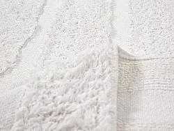 Hochflorteppiche - Fallon Natural Cotton Shaggy (offwhite)