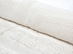 Hochflorteppiche - Fallon Natural Cotton Shaggy (offwhite)