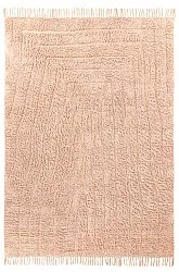 Hochflorteppiche - Farley Natural Cotton Shaggy (rosa)