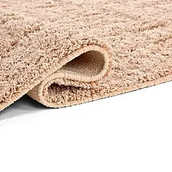 Hochflorteppiche - Farley Natural Cotton Shaggy (rosa)