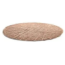 Runde Teppiche - Farley Natural Cotton Shaggy (rosa)
