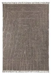 Hochflorteppiche - Farley Natural Cotton Shaggy (taupe)