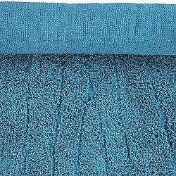 Hochflorteppiche - Farley Natural Cotton Shaggy (türkis)