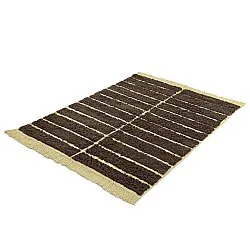 Hochflorteppiche - Ikara Natural Cotton Shaggy (braun)