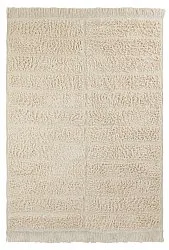 Hochflorteppiche - Ikara Natural Cotton Shaggy (creme)