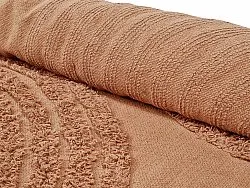 Hochflorteppiche - Jovie Natural Cotton Shaggy (terrakotta)