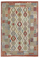 Orientalischer Kelim-Teppich 294 x 204 cm