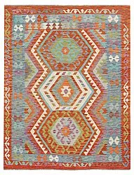 Orientalischer Kelim-Teppich 198 x 155 cm