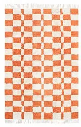 Hochflorteppiche - Maranello Natural Cotton Shaggy (orange)