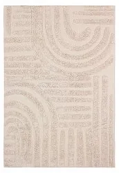 Hochflorteppiche - Margo Natural Cotton Shaggy (beige)