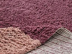Runde Teppiche - Pione Natural Cotton Shaggy (rosa)