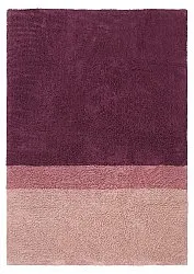 Hochflorteppiche - Pione Natural Cotton Shaggy (rosa)