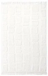 Hochflorteppiche - Salem Natural Cotton Shaggy (offwhite)