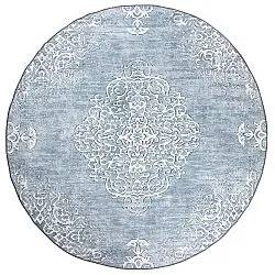 Rund Teppich - Santi (blau)