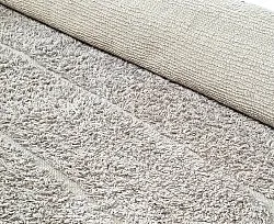 Runde Teppiche - Willow Natural Cotton Shaggy (greige)