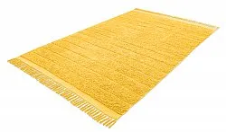 Hochflorteppiche - Willow Natural Cotton Shaggy (Gelb)