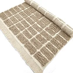 Hochflorteppiche - Zola Natural Cotton Shaggy (beige)