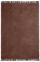 Hochflorteppiche - Alba Natural Cotton Shaggy (braun)